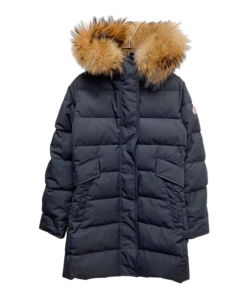 Pyrenex（ピレネックス）Pyrenex (ピレネックス) GRENOBLE FUR ダウンコート ネイビー サイズ:36の古着・服飾アイテム