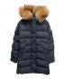 Pyrenex（ピレネックス）の古着「GRENOBLE FUR ダウンコート」｜ネイビー