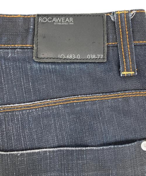 ROCA WEAR（ロカウェア）ROCA WEAR (ロカウェア) y2K コーティングデニムパンツ インディゴ サイズ:34の古着・服飾アイテム