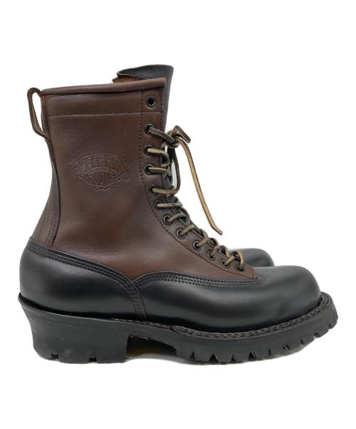 WHITE'S BOOTS（ホワイツブーツ）WHITE'S BOOTS (ホワイツブーツ) スモークジャンパーLTT ブラック サイズ:9 1/2EEの古着・服飾アイテム