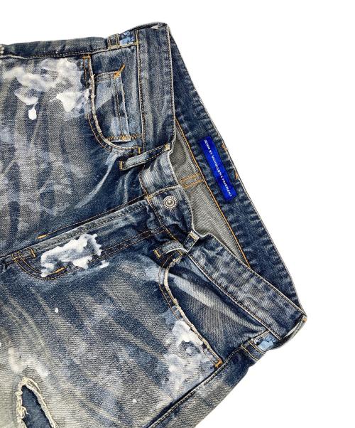 DENIM BY VANQUISH&FRAGMENT（デニムバイヴァンキッシュ&フラグメント）DENIM BY VANQUISH&FRAGMENT (デニムバイヴァンキッシュ&フラグメント) Wide Straight Denim Pants ブルー サイズ:32の古着・服飾アイテム