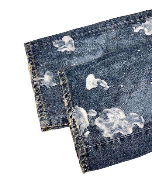 DENIM BY VANQUISH&FRAGMENT（デニムバイヴァンキッシュ&フラグメント）DENIM BY VANQUISH&FRAGMENT (デニムバイヴァンキッシュ&フラグメント) Wide Straight Denim Pants ブルー サイズ:32の古着・服飾アイテム
