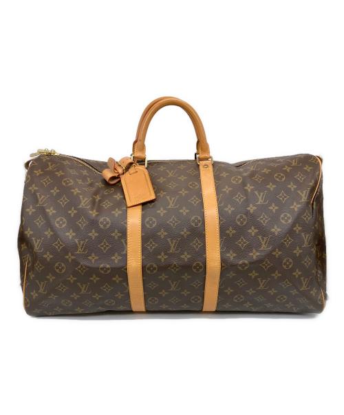 LOUIS VUITTON（ルイ ヴィトン）LOUIS VUITTON (ルイ ヴィトン) トラベルバッグ ブラウンの古着・服飾アイテム