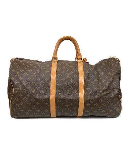 LOUIS VUITTON（ルイ ヴィトン）LOUIS VUITTON (ルイ ヴィトン) トラベルバッグ ブラウンの古着・服飾アイテム