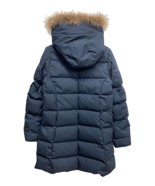 Pyrenex（ピレネックス）Pyrenex (ピレネックス) GRENOBLE FUR ダウンコート ブルー サイズ:38の古着・服飾アイテム