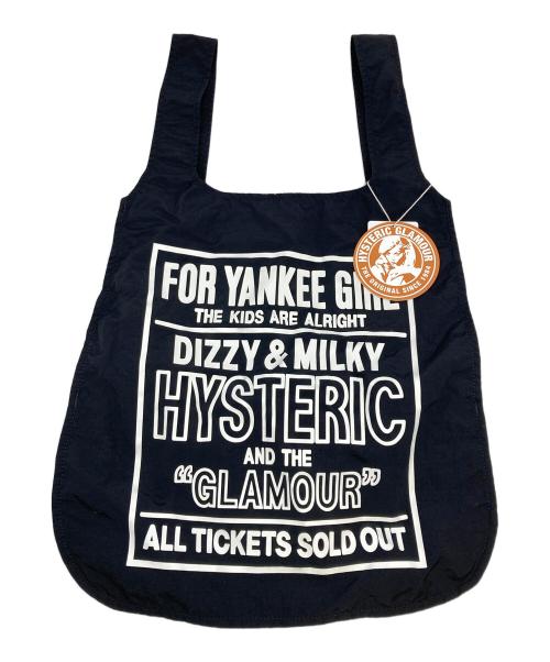 Hysteric Glamour（ヒステリックグラマー）Hysteric Glamour (ヒステリックグラマー) DIZZY＆MILKY 2WAYトートバッグ ブラック 未使用品の古着・服飾アイテム