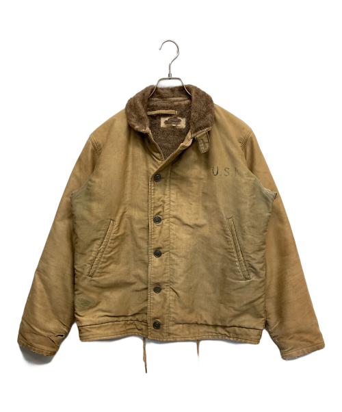 古着（フルギ）古着 (フルギ) N-1デッキジャケット ブラウン サイズ:無しの古着・服飾アイテム