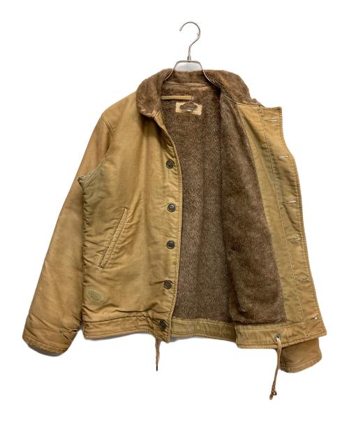 古着（フルギ）古着 (フルギ) N-1デッキジャケット ブラウン サイズ:無しの古着・服飾アイテム
