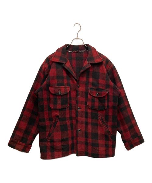 古着（フルギ）古着 (フルギ) マッキーノジャケット レッド サイズ:-の古着・服飾アイテム