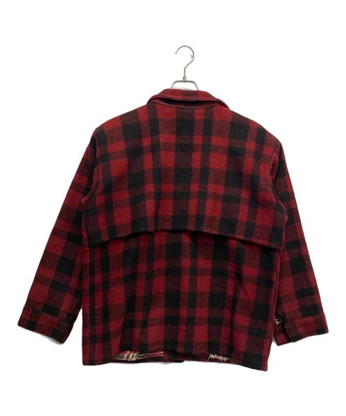 古着（フルギ）古着 (フルギ) マッキーノジャケット レッド サイズ:-の古着・服飾アイテム
