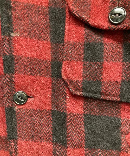 古着（フルギ）古着 (フルギ) マッキーノジャケット レッド サイズ:-の古着・服飾アイテム