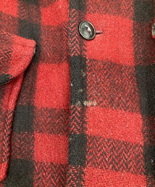 古着（フルギ）古着 (フルギ) マッキーノジャケット レッド サイズ:-の古着・服飾アイテム