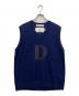 DAIRIKU（ダイリク）の古着「D Mohair School Knit Vest」｜ネイビー