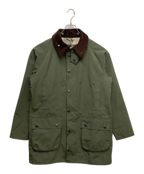 Barbour（バブアー）Barbour (バブアー) BEAMS F (ビームスエフ) 別注GAMEFAIR 2 ノンワックスコート グリーン サイズ:38の古着・服飾アイテム