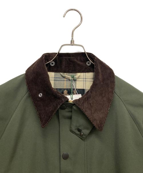 Barbour（バブアー）Barbour (バブアー) BEAMS F (ビームスエフ) 別注GAMEFAIR 2 ノンワックスコート グリーン サイズ:38の古着・服飾アイテム