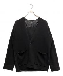 THE NORTH FACE（ザ ノース フェイス）の古着「EXPLORE TEKSWEATER CARDIGAN」｜ブラック