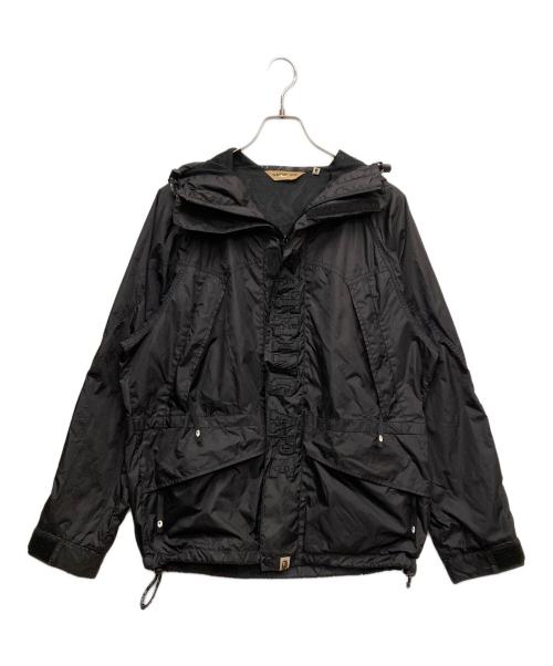 A BATHING APE（アベイシングエイプ）A BATHING APE (アベイシングエイプ) フロントロゴマウンテンジャケット ブラック サイズ:Mの古着・服飾アイテム