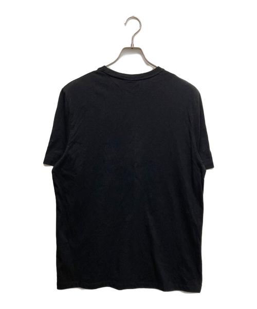 maison kitsune（メゾンキツネ）maison kitsune (メゾンキツネ) FOX HEAD PATCH REGULAR TEE SHIRT ブラック サイズ:Lの古着・服飾アイテム