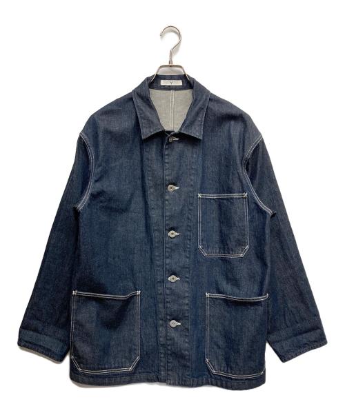 YLEVE（イレーヴ）YLEVE (イレーヴ) コットンデニムカバーオールデニムジャケット インディゴ サイズ:Mの古着・服飾アイテム