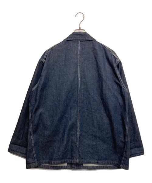 YLEVE（イレーヴ）YLEVE (イレーヴ) コットンデニムカバーオールデニムジャケット インディゴ サイズ:Mの古着・服飾アイテム