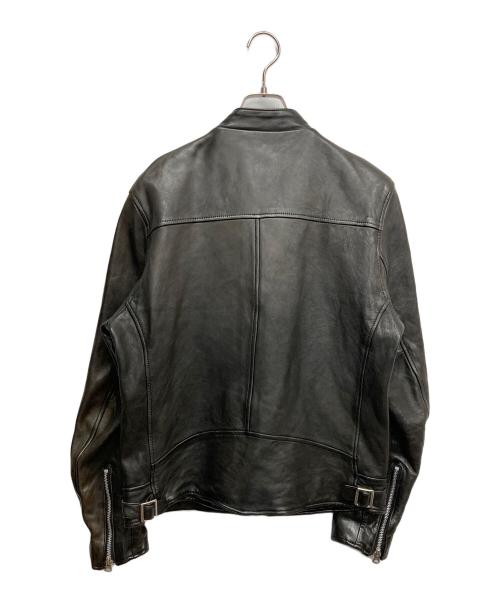 Schott（ショット）Schott (ショット) ラムレザーダブルライダースジャケット ブラック サイズ:Lの古着・服飾アイテム