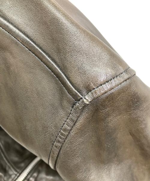 Schott（ショット）Schott (ショット) ラムレザーダブルライダースジャケット ブラック サイズ:Lの古着・服飾アイテム