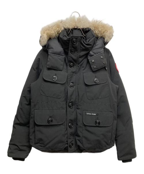 CANADA GOOSE（カナダグース）CANADA GOOSE (カナダグース) RUSSELL PARKA ブラック サイズ:Mの古着・服飾アイテム
