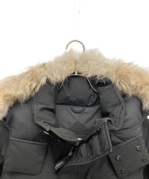 CANADA GOOSE（カナダグース）CANADA GOOSE (カナダグース) RUSSELL PARKA ブラック サイズ:Mの古着・服飾アイテム