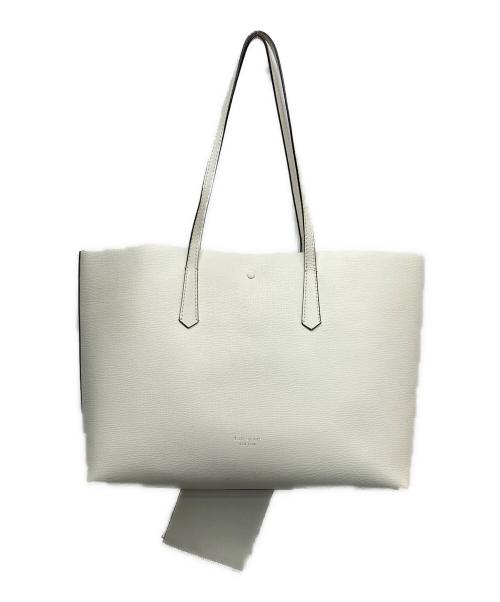 Kate Spade（ケイトスペード）Kate Spade (ケイトスペード) トートバッグ アイボリーの古着・服飾アイテム