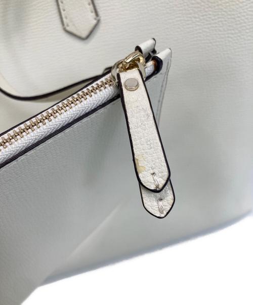 Kate Spade（ケイトスペード）Kate Spade (ケイトスペード) トートバッグ アイボリーの古着・服飾アイテム