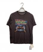 beautiful peopleビューティフルピープル）の古着「B.T.T.F sheer reversible big-T」｜ブラック