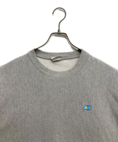 Champion REVERSE WEAVE（チャンピオン リバース ウィーブ）Champion REVERSE WEAVE (チャンピオン リバース ウィーブ) プリントスウェット グレー サイズ:2XLの古着・服飾アイテム