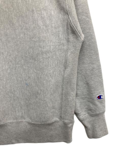 Champion REVERSE WEAVE（チャンピオン リバース ウィーブ）Champion REVERSE WEAVE (チャンピオン リバース ウィーブ) プリントスウェット グレー サイズ:2XLの古着・服飾アイテム