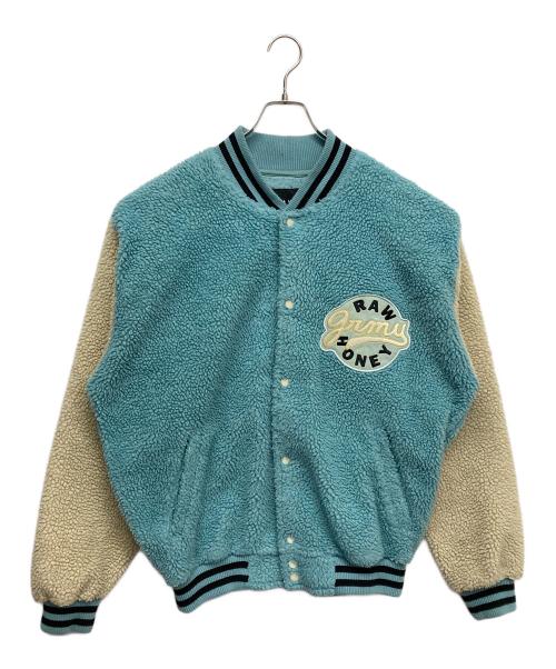 GRMY（グライミー）GRMY (グライミー) ROE HANEY-ボンバージャケット ベージュ×スカイブルー サイズ:Mの古着・服飾アイテム