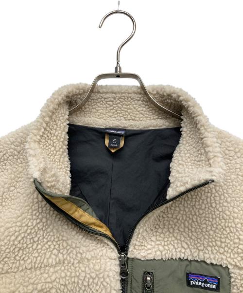 Patagonia（パタゴニア）Patagonia (パタゴニア) レトロXフリースジャケット アイボリー サイズ:XXLの古着・服飾アイテム
