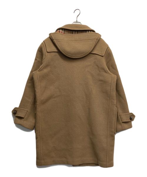 Burberry's（バーバリーズ）Burberry's (バーバリーズ) ウールダッフルコート ブラック×ベージュ サイズ:50の古着・服飾アイテム