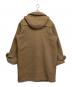 Burberry's (バーバリーズ) ウールダッフルコート ブラック×ベージュ サイズ:50：23000円
