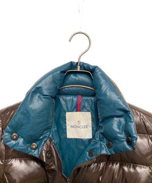 MONCLER（モンクレール）MONCLER (モンクレール) CLAIRY GIUBBOTTO ブラウンの古着・服飾アイテム