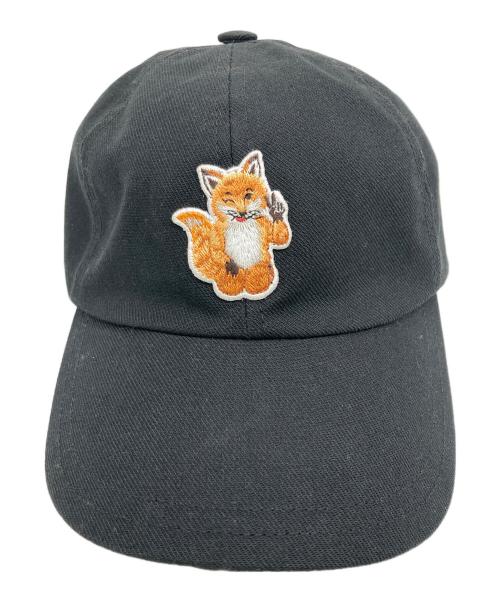 maison kitsune（メゾンキツネ）MAISON KITSUNE (メゾンキツネ) ベースボールキャップの古着・服飾アイテム