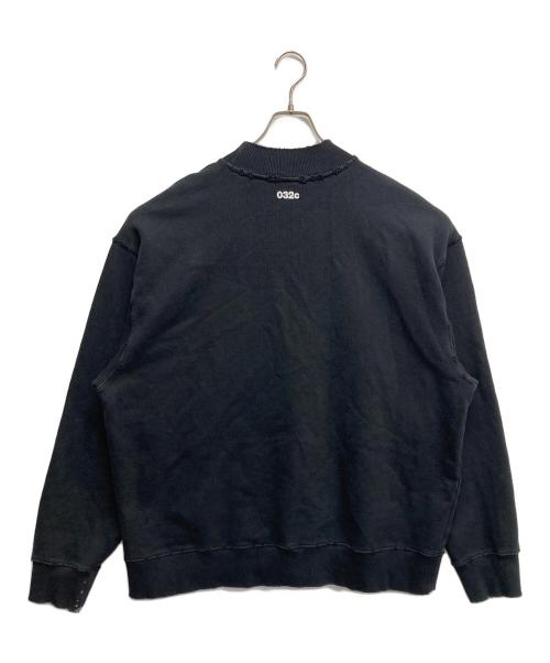 032c（ゼロスリーツーシー）032C (ゼロスリーツーシー) スウェット ブラック サイズ:Lの古着・服飾アイテム