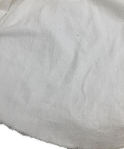 Whim Gazette（ウィムガゼット）Whim Gazette (ウィムガゼット) デニムシャツ ホワイト サイズ:Fの古着・服飾アイテム