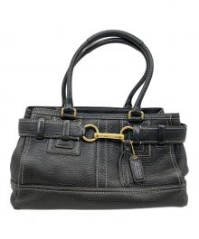 COACH（コーチ）の古着「レザーハンドバッグ」