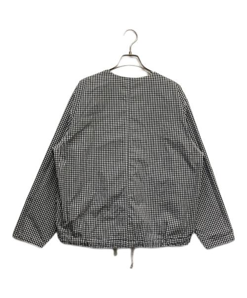 solamonat poche（ソラモナ ポッシェ）SOLAMONAT POCHE (ソラモナ ポッシェ) ウェザーばさっとリバーシブルジャケット ブラック サイズ:-の古着・服飾アイテム