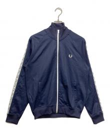 FRED PERRY（フレッドペリー）の古着「TAPED TRACK JACKET」｜ネイビー