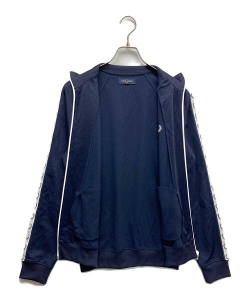 FRED PERRY（フレッドペリー）FRED PERRY (フレッドペリー) TAPED TRACK JACKET ネイビー サイズ:Mの古着・服飾アイテム