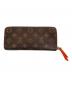 LOUIS VUITTON (ルイ ヴィトン) ランドファスナーロングウォレット フューシャ：25000円