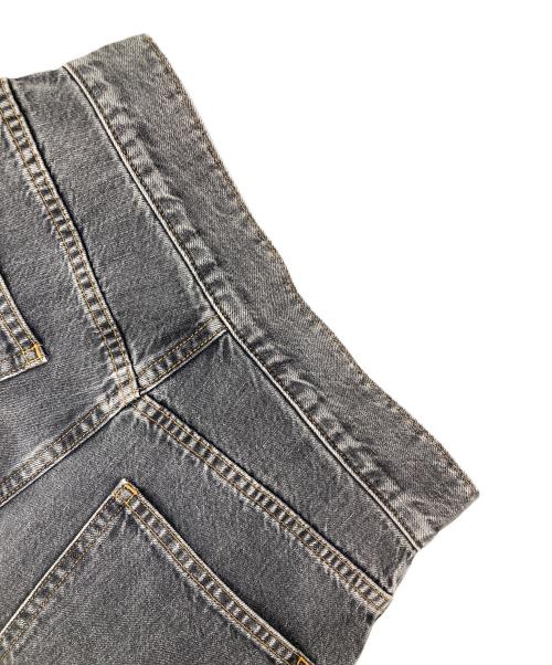 JOHN LAWRENCE SULLIVAN（ジョン ローレンス サリバン）JOHN LAWRENCE SULLIVAN (ジョン ローレンス サリバン) WASHED DENIM SUPER WIDE PANTS ブラック サイズ:Sの古着・服飾アイテム