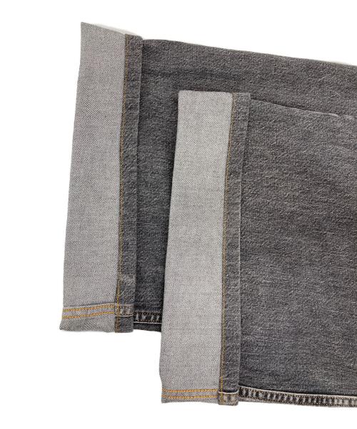 JOHN LAWRENCE SULLIVAN（ジョン ローレンス サリバン）JOHN LAWRENCE SULLIVAN (ジョン ローレンス サリバン) WASHED DENIM SUPER WIDE PANTS ブラック サイズ:Sの古着・服飾アイテム