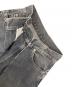 中古・古着 JOHN LAWRENCE SULLIVAN (ジョン ローレンス サリバン) WASHED DENIM SUPER WIDE PANTS ブラック サイズ:S：12000円