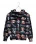 Supreme (シュプリーム) FLASH ZIP UP HOODED SWEATSHIRT レッド×ブラック サイズ:S：35000円